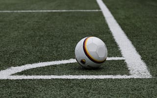 Обои мяч, футбольное поле, футбол, футбольный мяч, спортивные объекты