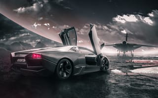Картинка личный роскошный автомобиль, lamborghini gallardo, авто, Lamborghini Reventn, спорткар
