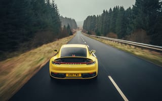 Картинка Порше, спорткар, авто, 2019 Порше 911 Каррера 4С, суперкар
