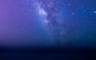 Картинка Млечный Путь, Астрономия, синий, атмосфера, пурпур