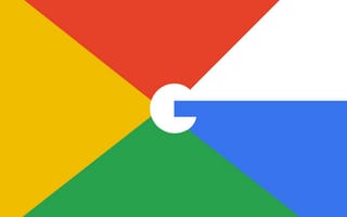 Картинка логотип google, Google, зеленый, синий, красный цвет