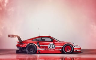 Картинка Порше, авто, спорткар, Porsche 911 GT3 R 991, Порше 992
