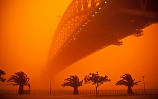 Картинка 2009 австралийский пыльная буря, Сидней пыльная буря, Сидней, пыльная буря, буря