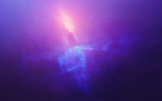Картинка Фиолетовый, пурпур, свет, атмосфера, вода