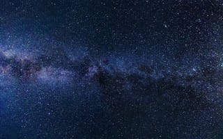 Картинка Млечный Путь, ночное небо, Галактика, звезда, астрономический объект