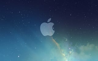 Картинка iOS 7, ios, apple, синий, атмосфера