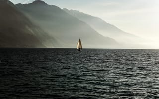 Картинка звук, мореплавание, море, вода, спокойный