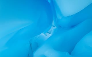 Картинка синий, Аква, ледяная пещера, вода, бирюза