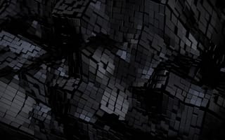 Картинка Razer Phone, Razer, черный Аннотация, абстрактное искусство, темнота