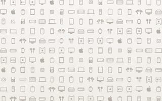 Картинка яблоко, ios, iOS 15, Сан Франциско, серый цвет