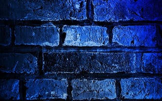 Картинка стена, ios, синий, пурпур, кирпич