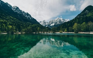 Картинка Национальный Парк Триглав, Швейцарский Национальный Парк, национальный парк, моренное озеро, природа