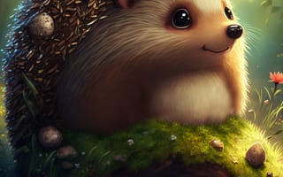 Картинка ежик, общие опоссум, опоссум, голова, Соня