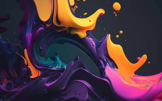 Картинка ios, смартфон, жидкий, Фиолетовый, пурпур