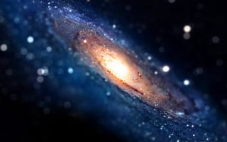 Картинка космическое пространство, Галактика, астрономический объект, космос, 