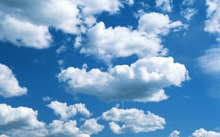 Картинка облако, дневное время, атмосфера, кучевое облако, синий