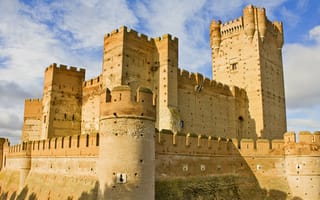 Картинка Замок Ла-Мота, замок, фортификация, историческое место, ориентир