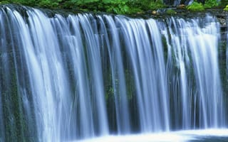 Картинка водопад, гидроресурсы, водоем, природа, вода