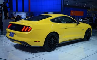 Картинка Мустанг (Mustang), Форд (Ford), 2014, Detroit, Тачки (Cars), Gt