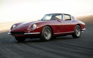 Картинка Феррари (Ferrari), Тачки (Cars), Pininfarina, Вид Сбоку, 275, Gtb, Красный