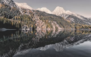 Картинка Природа, Горы, Озеро, Отражение