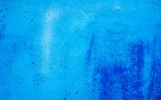 Картинка Текстуры, Синий, Краска, Стена, Пятна