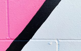 Картинка Линии, Текстуры, Белый, Стена, Черный, Розовый, Краска