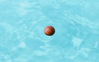Картинка Спорт, Вода, Плавать, Мокрый, Мяч, Баскетбольный Мяч