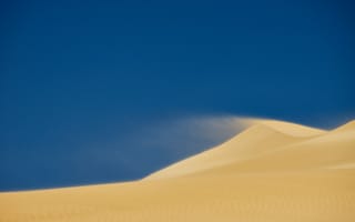 Картинка Природа, Небо, Пустыня, Песок, Холм, Пыль