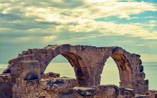 Картинка Природа, Руины, Курион, Кипр, Античность