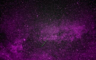 Картинка Космос, Звезды, Звездопад, Фиолетовый