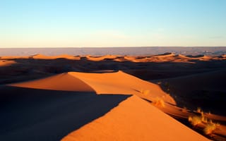 Картинка Природа, Небо, Африка, Пустыня, Песок, Марокко