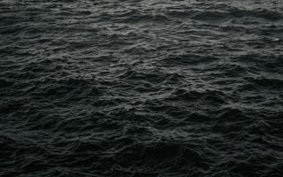 Картинка Вода, Море, Волны, Рябь, Темный, Текстуры