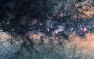 Картинка Космос, Звезды, Вселенная, Млечный Путь