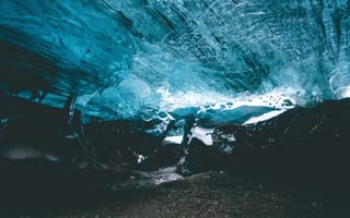 Картинка Природа, Лед, Пещера, Ледяной, Исландия