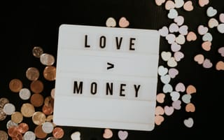 Картинка Деньги, Любовь, Фраза, Слова
