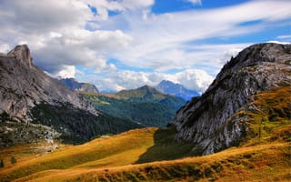 Картинка Природа, Горы, Италия, Доломиты, Южный Тироль