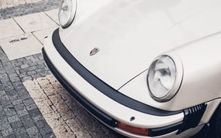 Картинка Порш (Porsche), Тачки (Cars), Передний Бампер, Фары, Логотип