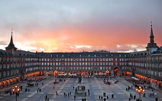 Картинка Города, Испания, Мадрид, Ifema Feria De Madrid, Plaza Mayor, Выставочный Центр
