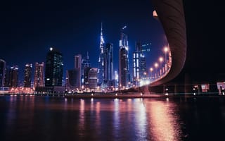 Картинка Города, Дубай, Небоскребы, Объединенные Арабские Эмираты