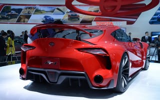 Картинка Тойота (Toyota), Тачки (Cars), Ft-1, 2014, Concept, Detroit, Тойота