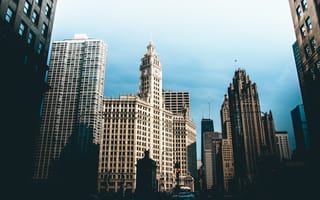 Картинка Города, Архитектура, Сша, Небоскребы, Здания, Чикаго