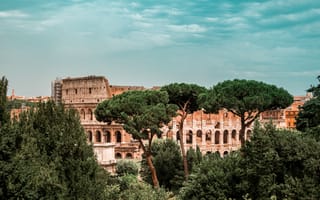 Картинка Италия, Города, Колизей, Архитектура, Рим