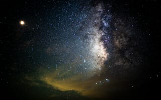 Картинка Космос, Звезды, Астрономия, Млечный Путь, Звездное Небо