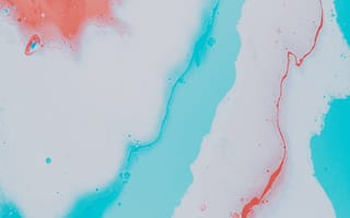 Картинка Абстракция, Разводы, Краска, Жидкость, Разноцветный