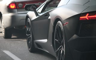 Картинка Ламборджини (Lamborghini), Тачки (Cars), Фары, Суперкар, Колесо