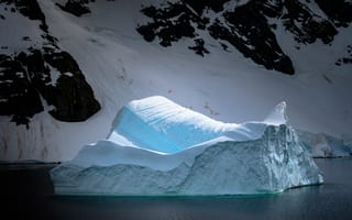 Картинка Антарктида, Природа, Снег, Ледник, Гора