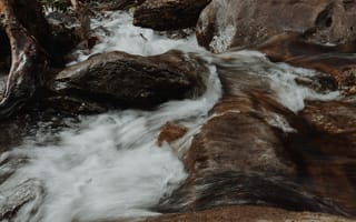 Картинка Природа, Вода, Поток, Камни, Река