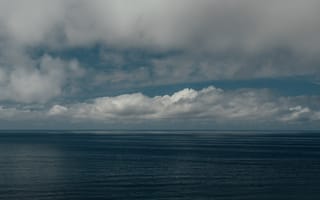 Картинка Природа, Море, Облака, Горизонт