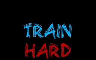 Картинка Спорт, Надпись, Мотивация, Train Hard, Слова, Тренировки